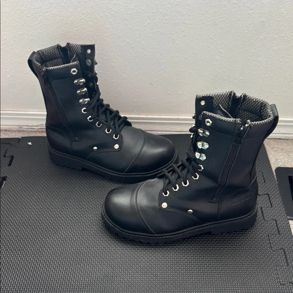 BILT Black Leather Boots - Picture 6 of 7